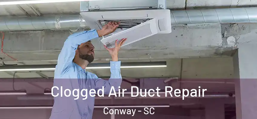  Clogged Air Duct Repair Conway - SC